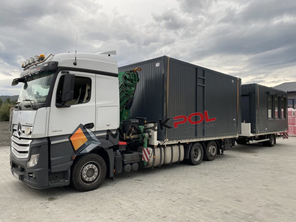 transport kontenerów na terenie całego kraju